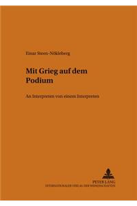 Mit Grieg Auf Dem Podium