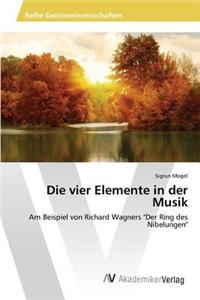 vier Elemente in der Musik