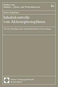 Inhaltskontrolle Von Aktienoptionsplanen