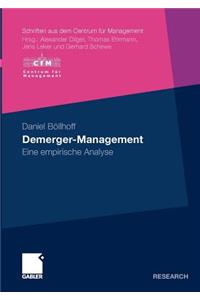 Demerger-Management