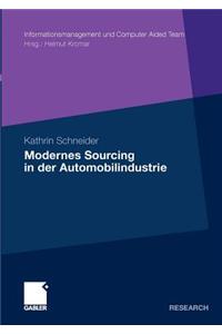 Modernes Sourcing in Der Automobilindustrie