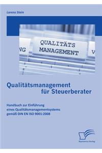 Qualitätsmanagement für Steuerberater