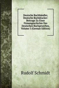 DEUTSCHE BUCHH  NDLER DEUTSCHE BUCHDRUC