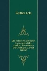 Die Technik Des Deutschen Emissionsgeschafts