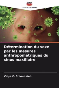 Détermination du sexe par les mesures anthropométriques du sinus maxillaire