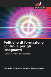 Politiche di formazione continua per gli insegnanti