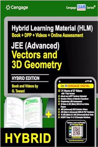 JEE Advanced Vectors and 3D Geometry (HLM) Hybrid Edition includes Book + DPP + Videoss + Online Assessment