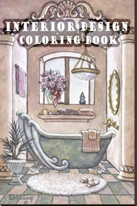 Interior Design Coloring Book