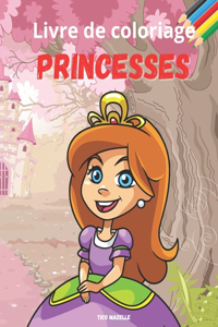 Livre de coloriage - Princesses
