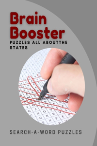 Brain Booster Puzzles All About The States Search-A-Word Puzzles