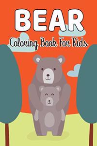 Bear Coloring Book for Kids