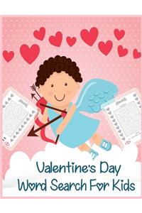 Valentine's Day Word Search For Kids