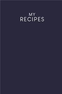 My Recipes