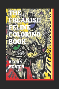 Freakish Feline Coloring Book