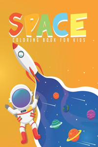 Space Coloring Book for Kids