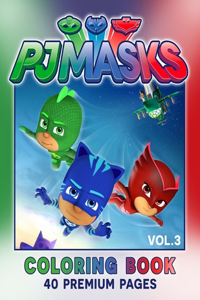 PJ Masks Coloring Book Vol3