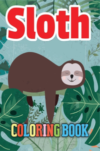 Sloth Coloring Book