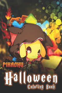 Pikachu Halloween Coloring Book
