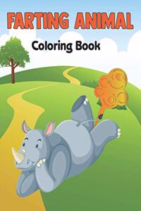 Farting Animal Coloring Book