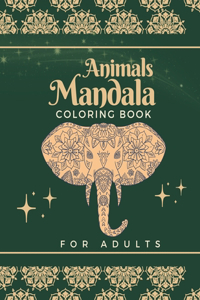 Animals Mandala Coloring Book For Adults