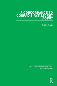 Concordance to Conrad's The Secret Agent