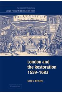 London and the Restoration, 1659-1683