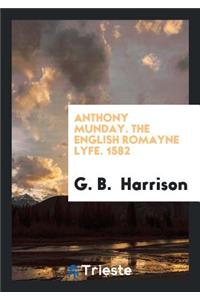 The English Romayne Lyfe 1582*.: (1582)