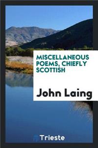 Miscellaneous Poems, Chiefly Scottish