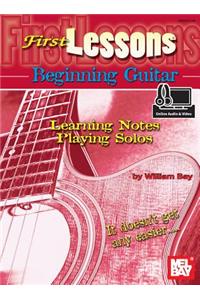 First Lessons Beginning Guitar