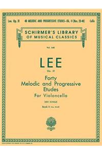 40 Melodic and Progressive Etudes, Op. 31 - Book 2