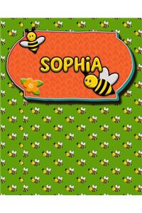 Handwriting Practice 120 Page Honey Bee Book Sophia
