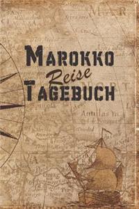 Marokko Reise Tagebuch: 6x9 Reise Journal I Notizbuch mit Checklisten zum Ausfüllen I Perfektes Geschenk für den Trip nach Marokko für jeden Reisenden