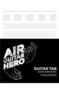 Guitar Tab Blank Sheet Music