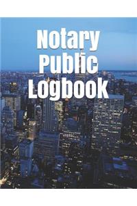 Notary Public Logbook