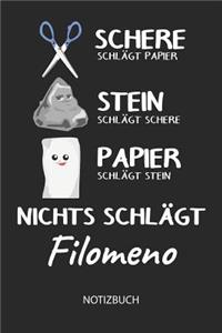 Nichts schlägt - Filomeno - Notizbuch