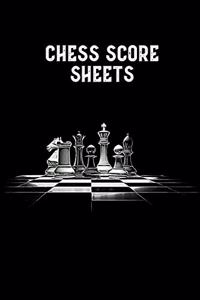 Chess Score Sheets