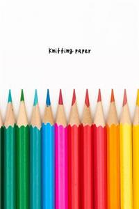 knitting paper