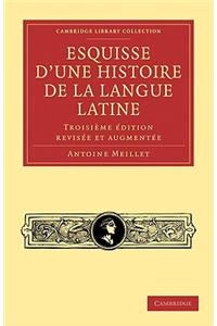 Esquisse d'une histoire de la langue latine