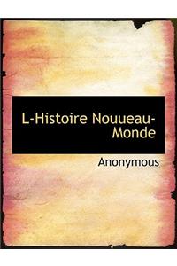 L-Histoire Nouueau-Monde