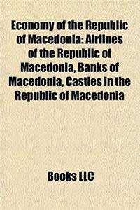 Economy of the Republic of Macedonia