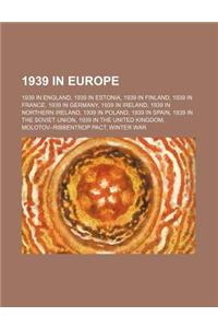 1939 in Europe