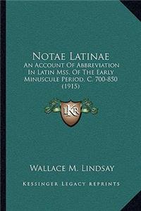 Notae Latinae