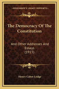The Democracy of the Constitution