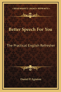 Better Speech For You