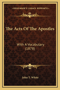 The Acts Of The Apostles