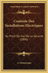 Controle Des Installations Electriques