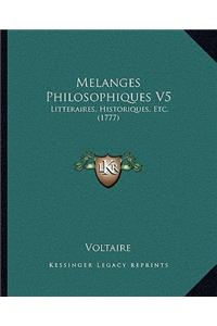 Melanges Philosophiques V5