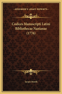 Codices Manuscripti Latini Bibliothecae Nanianae (1776)