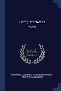Complete Works; Volume 2