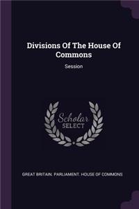 Divisions of the House of Commons